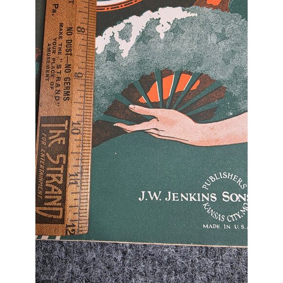 Loves Melody Sheet Music 1926 Motion Picture Edition J.W. Jenkins Sons Music - Picture 2 of 6
